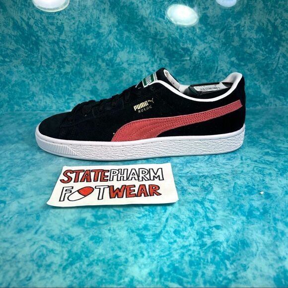 Puma Suede Classic Low 'Black/Paradise Pink' Women’s Shoes - Picture 2 of 5